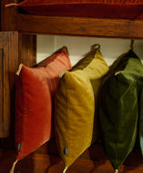 Housse de coussin Velours lavé