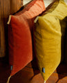 Housse de coussin Velours lavé