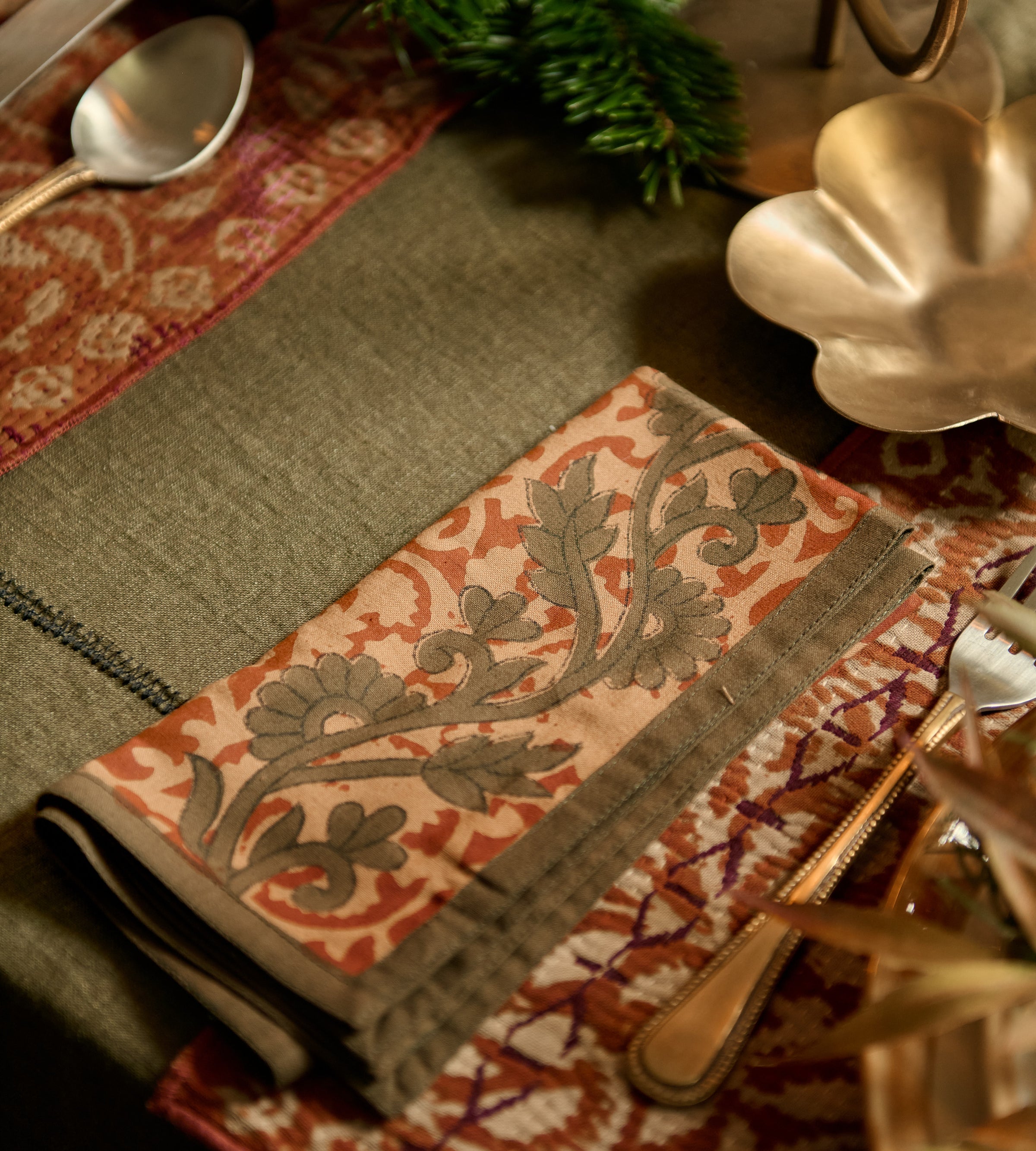 Set de 4 serviettes Oris