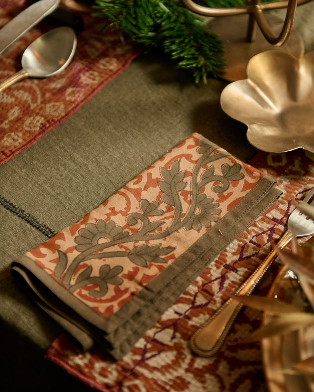 Set de 4 serviettes Oris