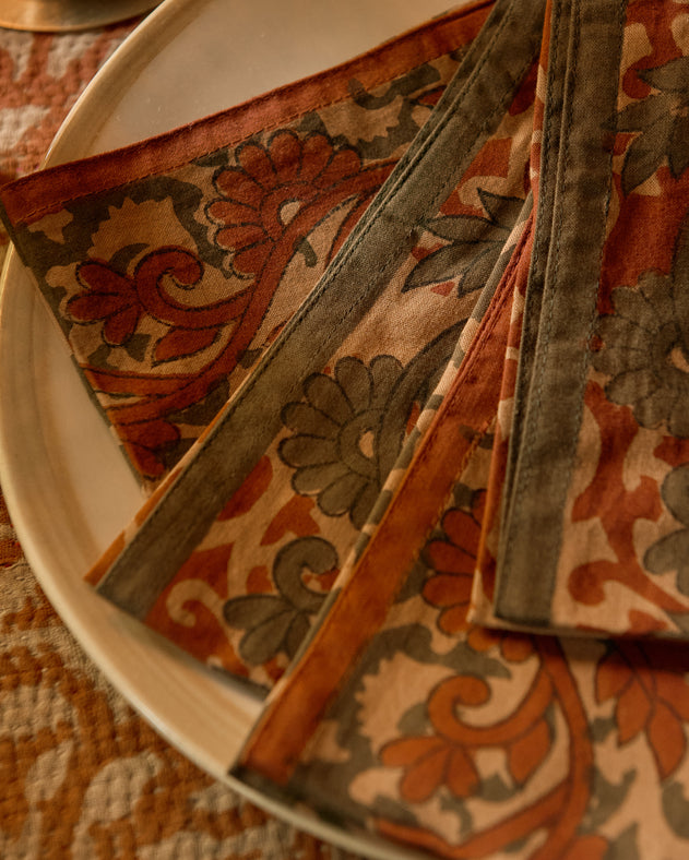 Set de 4 serviettes Oris