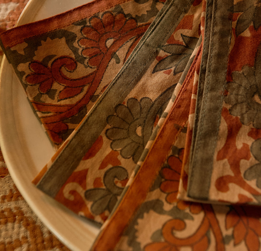 Set de 4 serviettes Oris