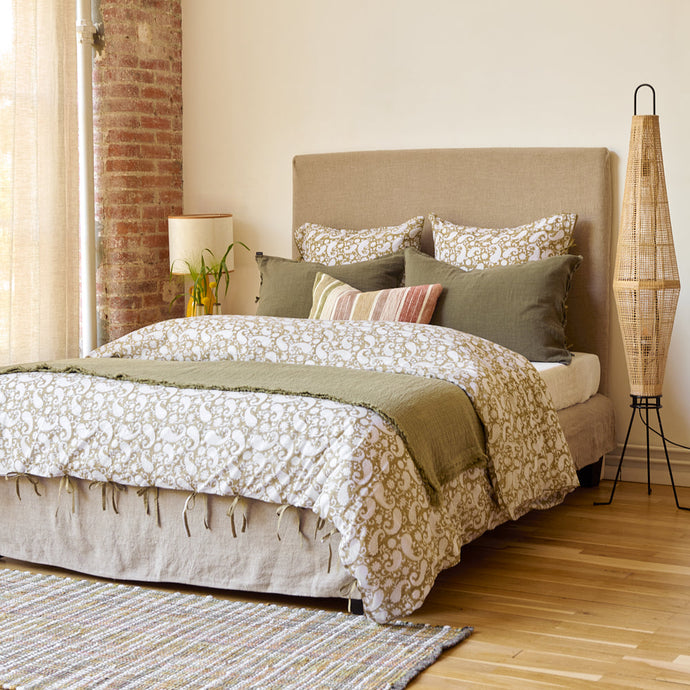 Organic Paisley Duvet Cover