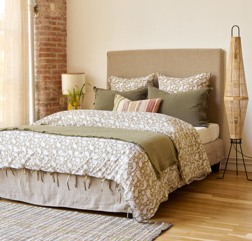 Organic Paisley Duvet Cover