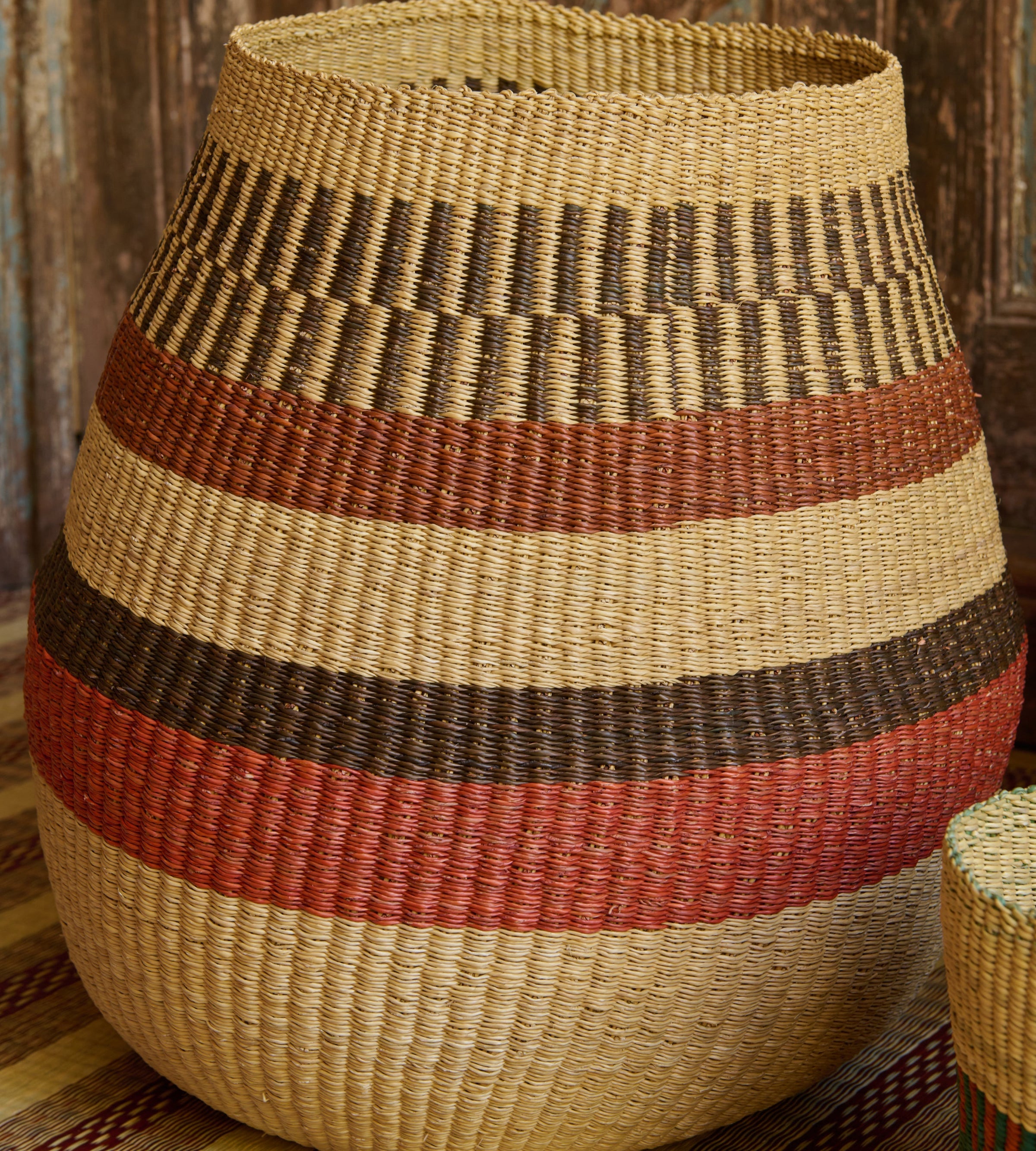 Panier Nigelle terracotta cacao