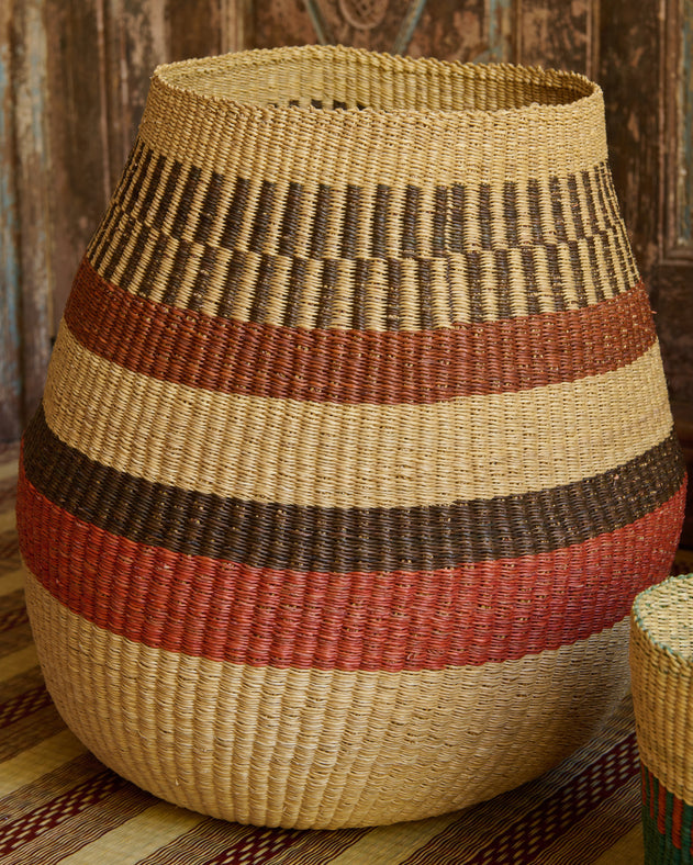 Panier Nigelle terracotta cacao