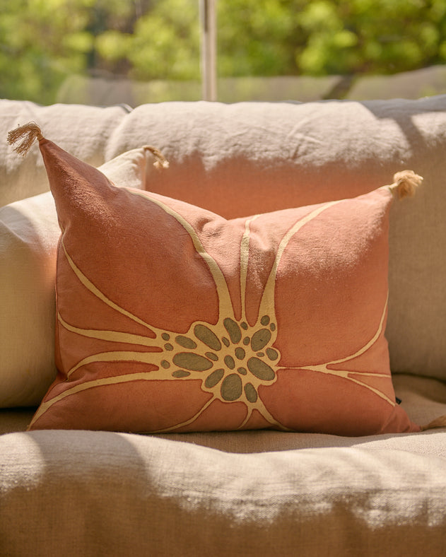Aster cushion cover