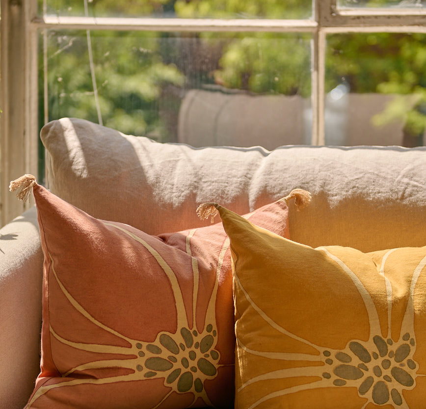 Aster cushion cover