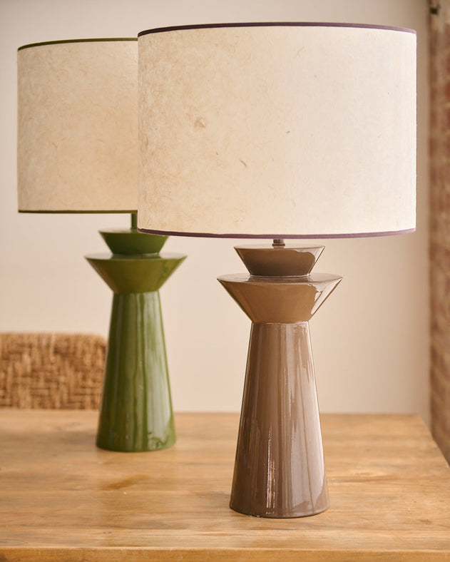Lampe à poser Leo Rosha laqué