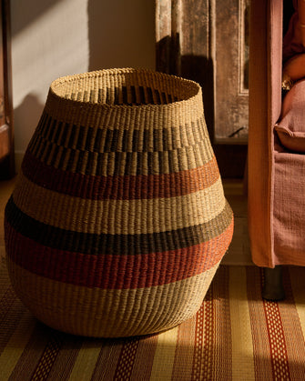 Panier Nigelle terracotta cacao