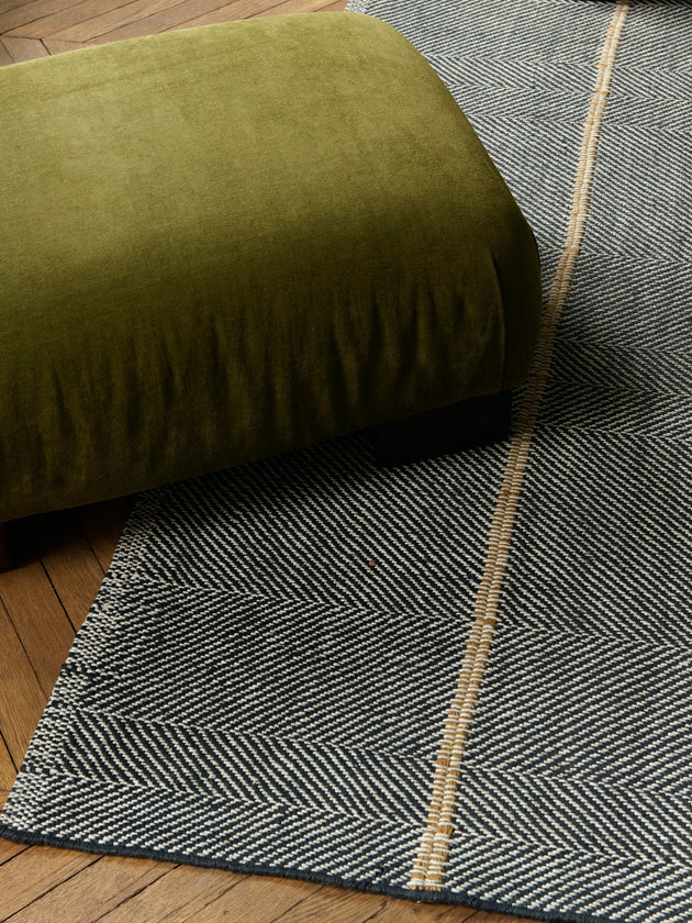 Tapis Herringo charcoal