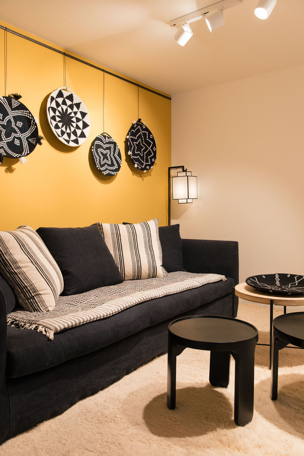 Sofa cover pied de poule