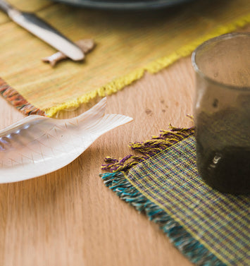 Art de la table : coupelle en forme de poisson