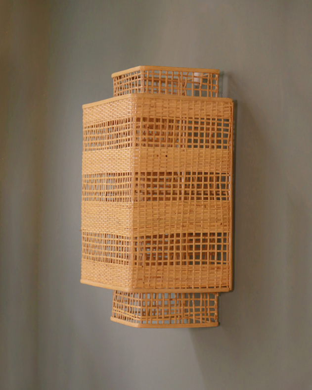 Applique murale en bambou