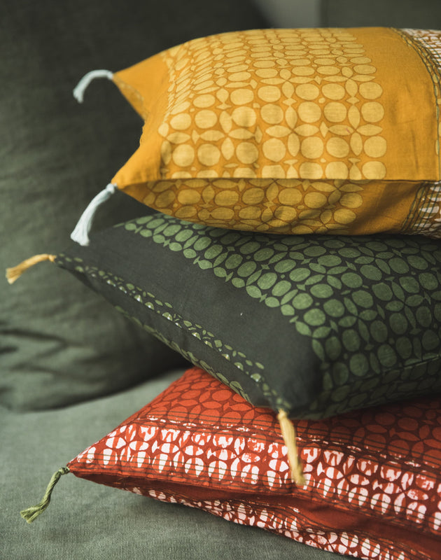 Housse de coussin en coton Dima 3