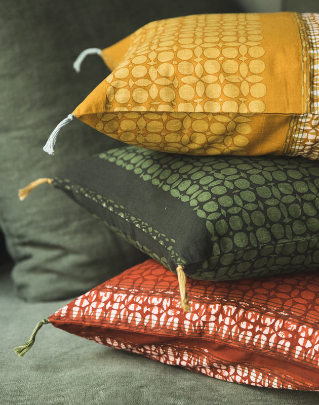 Housse de coussin en coton Dima 4