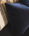 Washed velvet cushion cover