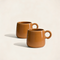 Lot de 2 tasses Amarelo