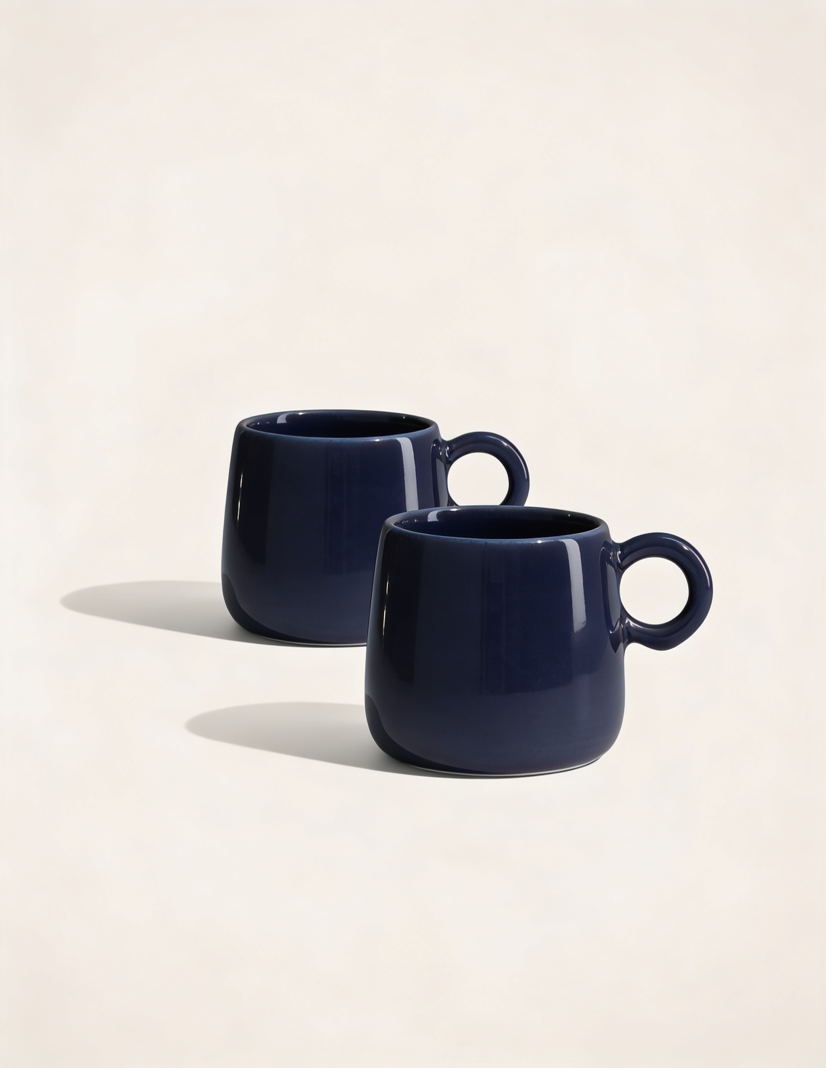 Lot de 2 tasses Amarelo
