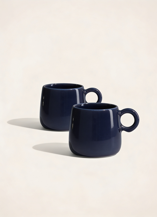 Lot de 2 tasses Amarelo