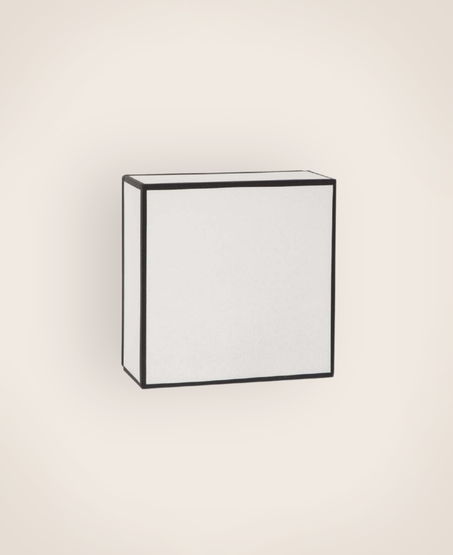 Kare white paper applique