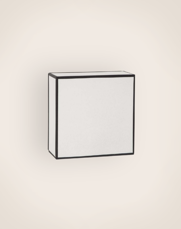 Kare white paper applique