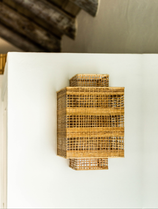 Applique murale en bambou