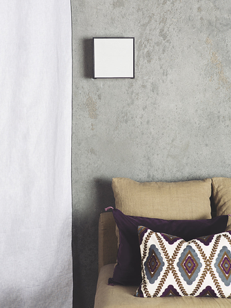 Applique murale en papier blanc et noir pour votre salon