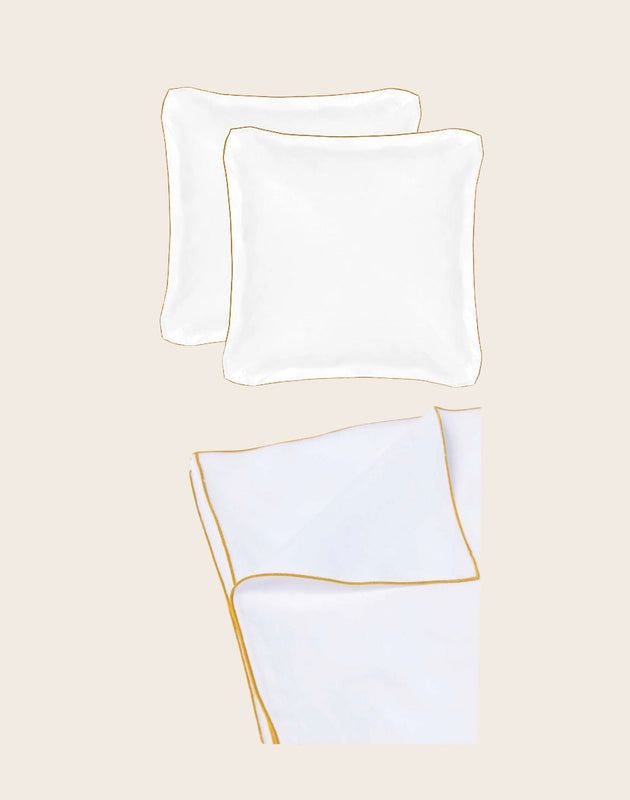 Parure de lit Bora - Nankin