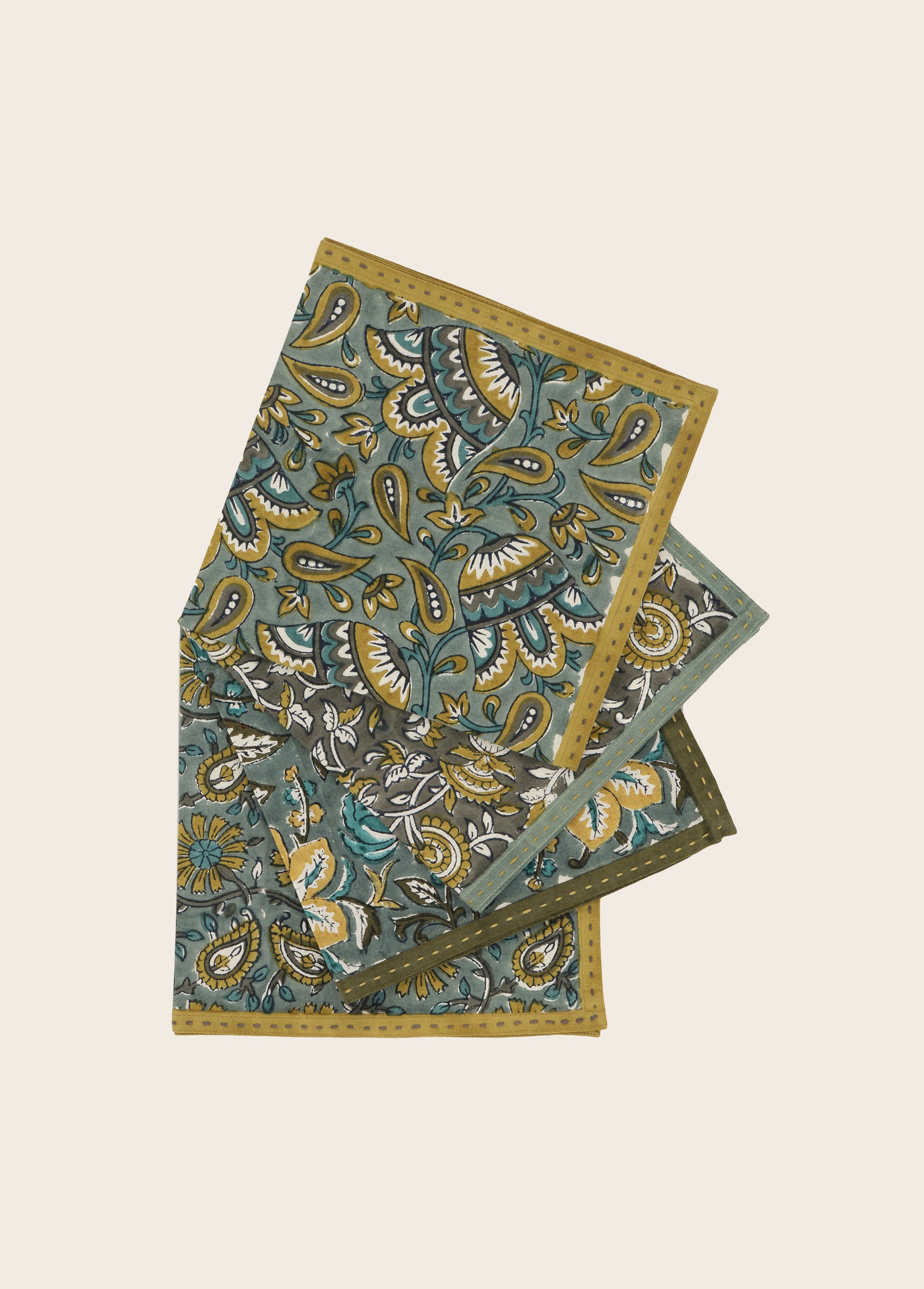 Set de 4 serviettes Bageecha