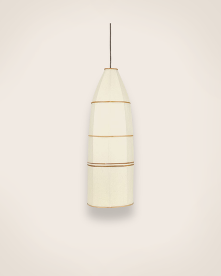 Suspension Bell naturel moyen format