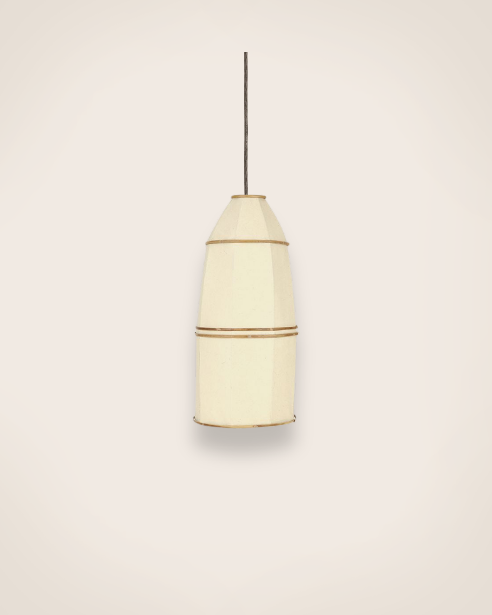 Suspension Bell naturel petit format