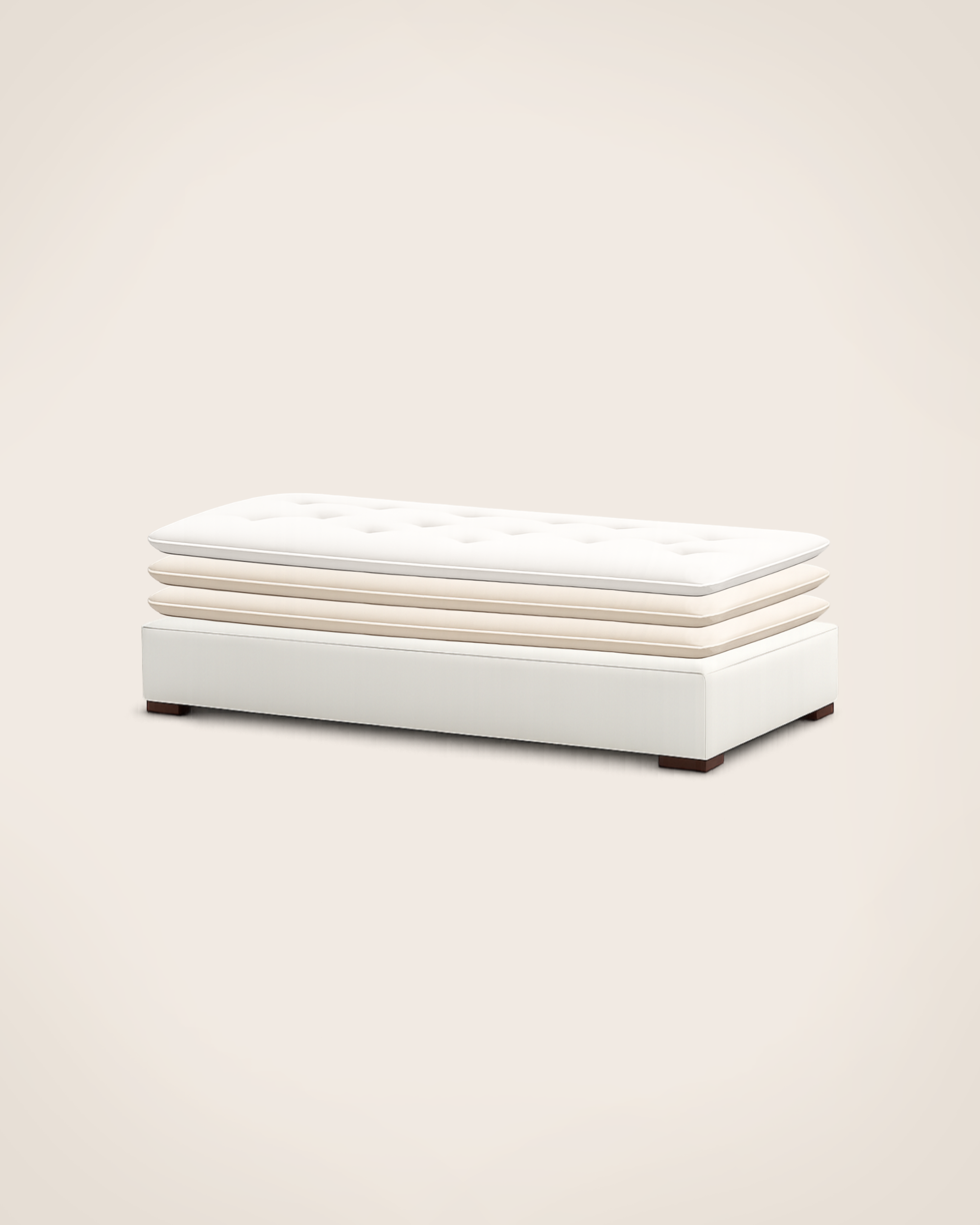 Divan Princesse - Structure Ecru