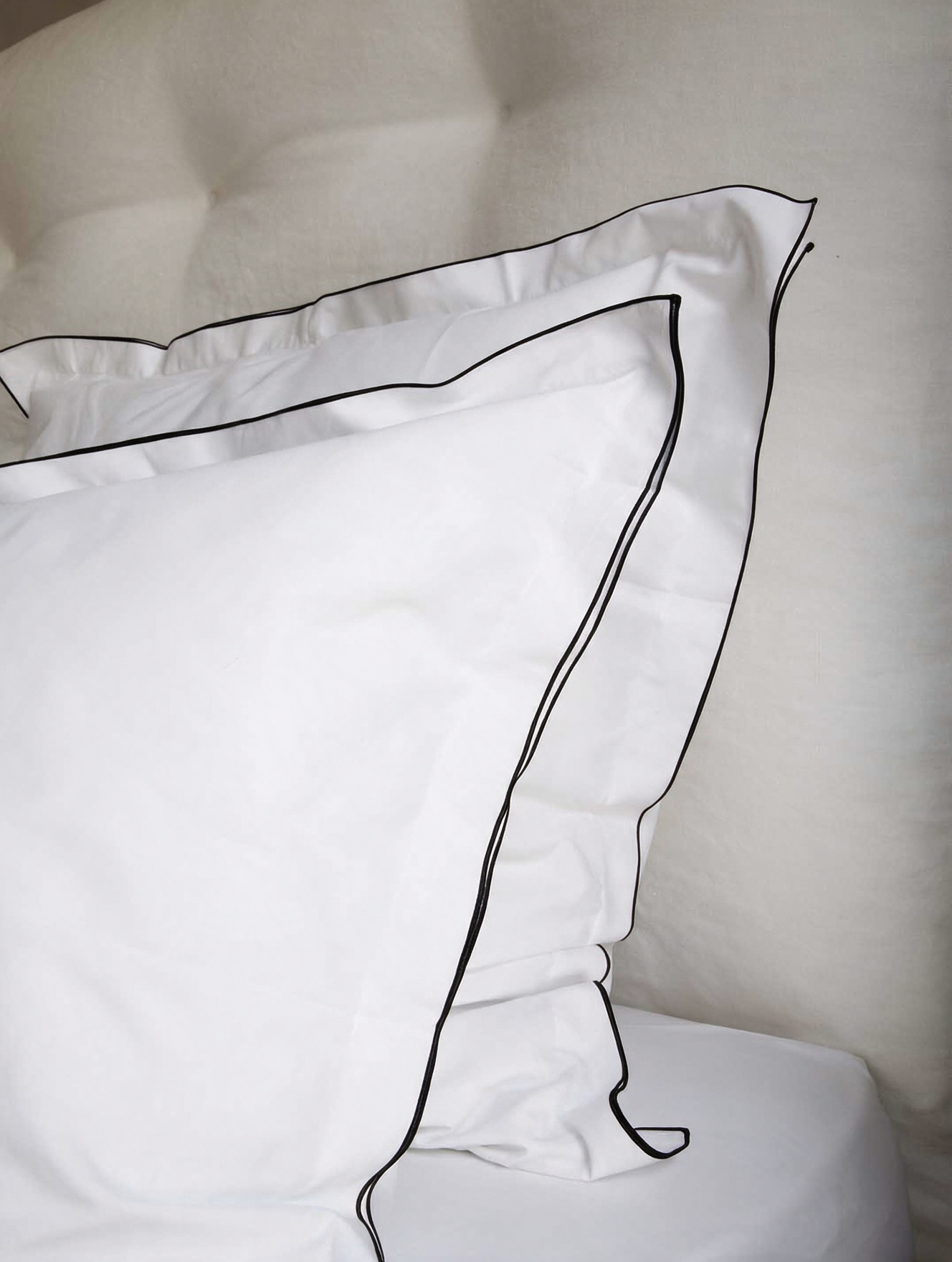 Set de 2 taies d'oreiller Bora
