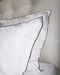 Set de 2 taies d'oreiller Bora