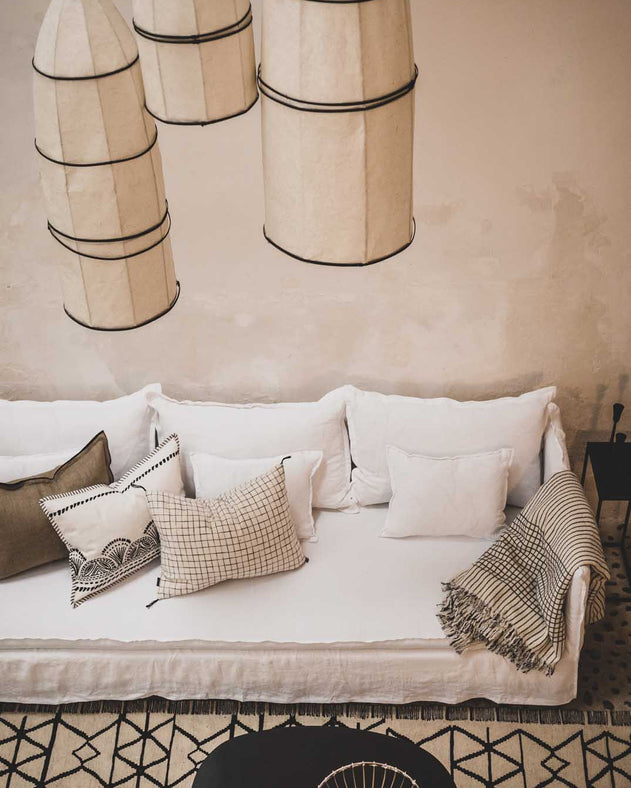 Housse de coussin Bajna