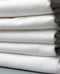 Drap housse en coton bio blanc