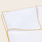 Literie : housse de couette en coton bio blanc avec une surpiqure jaune