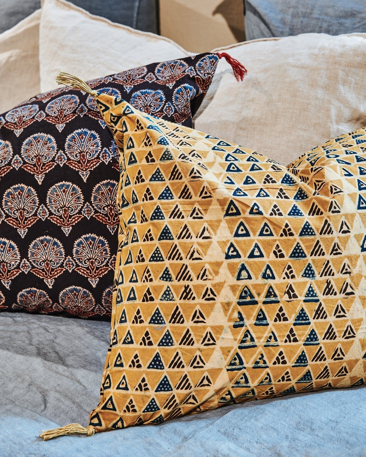 Housse de coussin Ajrak