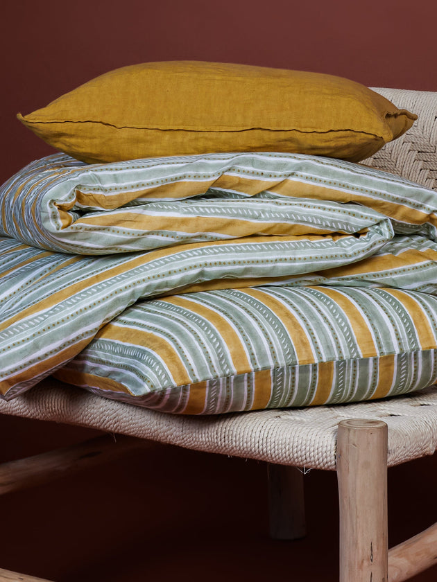 Raana Bedding Set - Agave