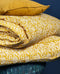 Parure de lit Dalia - Curcuma