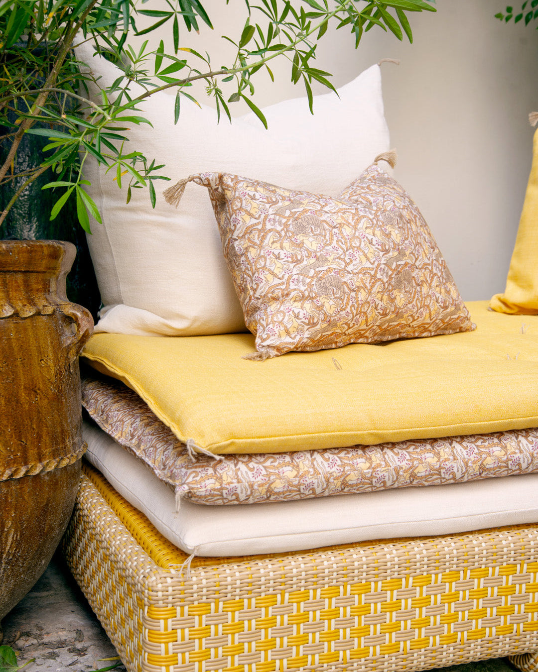 Louis Papilio outdoor cushion
