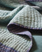 Linge de lit : couvre-lit original bleu/vert