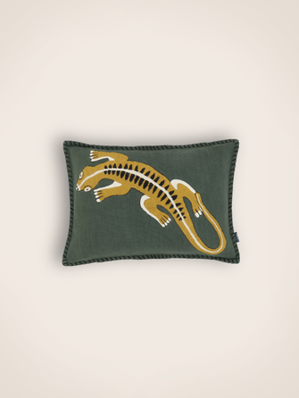 Gecko cushion cover