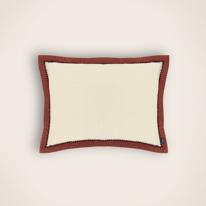 Khadi Black Cushion Cover