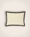 Khadi Black Cushion Cover