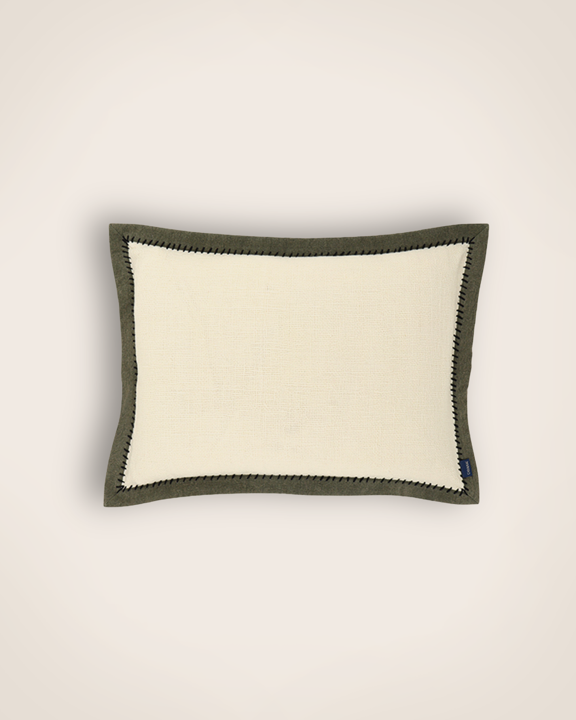 Khadi Black Cushion Cover