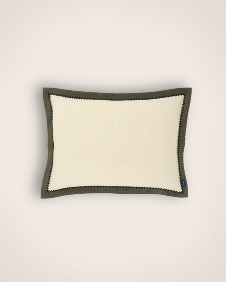 Khadi Black Cushion Cover