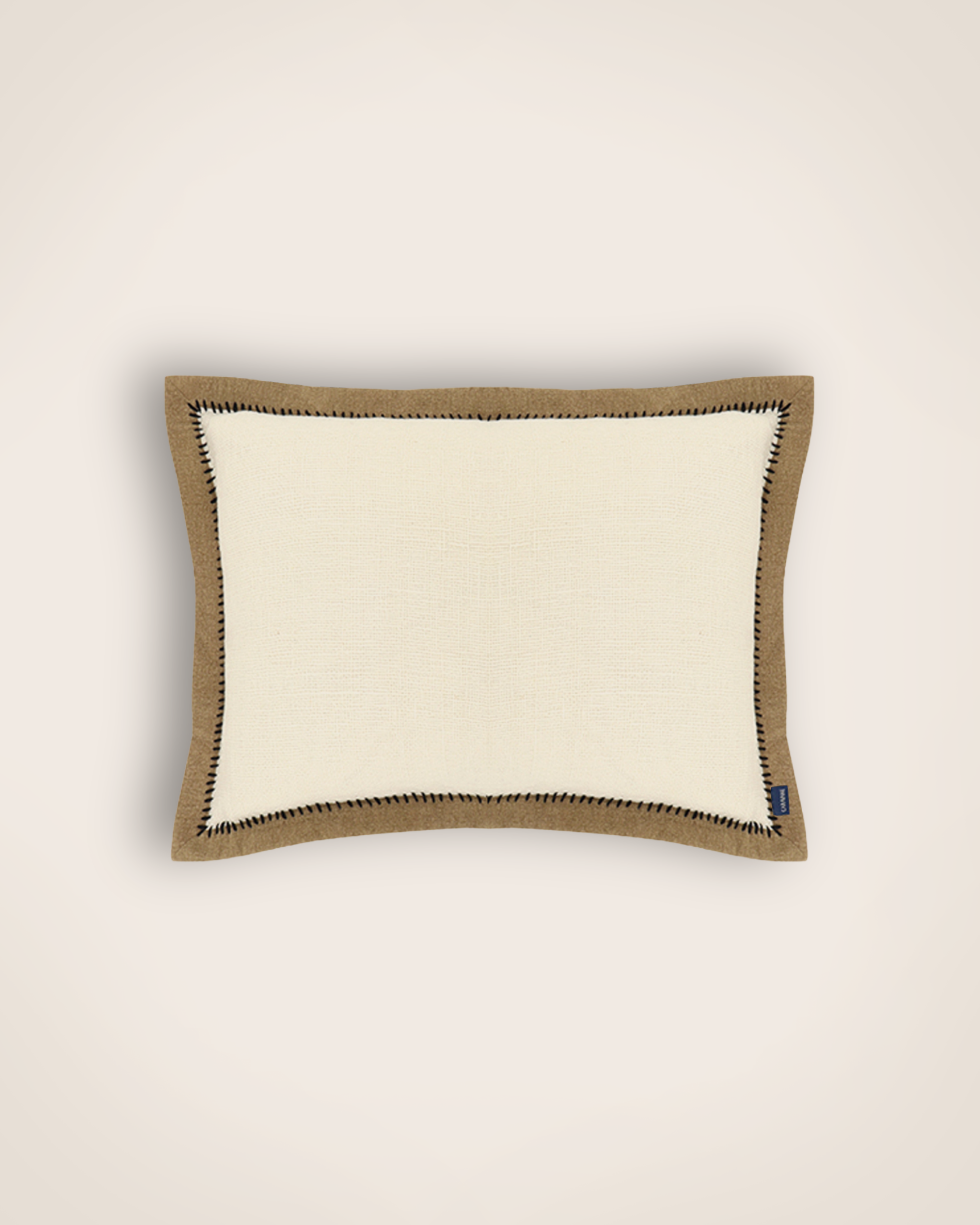 Khadi Black Cushion Cover