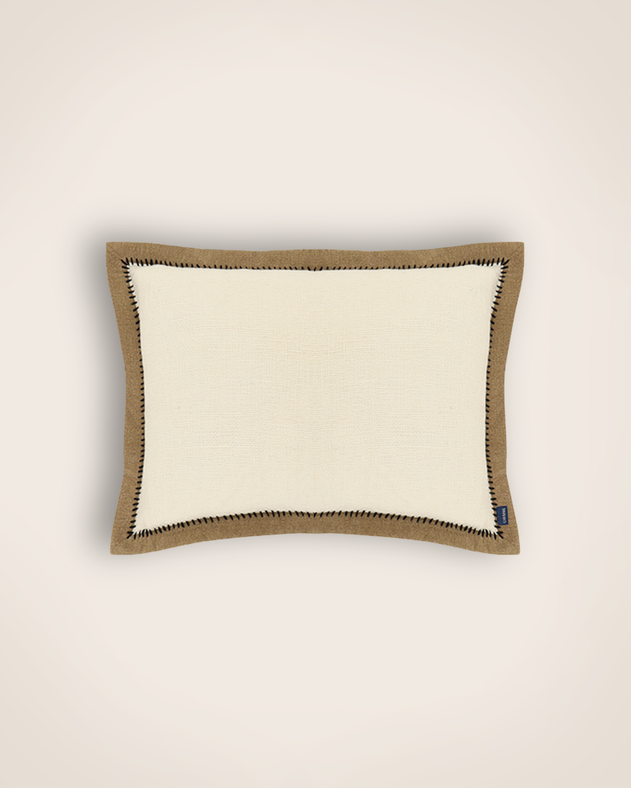 Khadi Black Cushion Cover